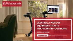 Read more about the article DESCRIBE A PIECE OF EQUIPMENT THAT IS IMPORTANT IN YOUR HOME