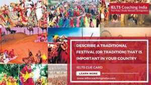 Read more about the article #61 DESCRIBE A TRADITIONAL FESTIVAL (OR TRADITION) THAT IS IMPORTANT IN YOUR COUNTRY