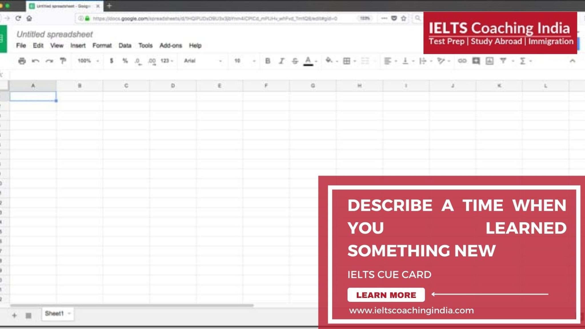 Describe something that you've learned recently | IELTS Cue card