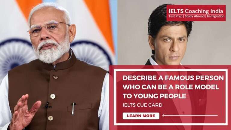 Describe a famous person who can be role model to young peopl