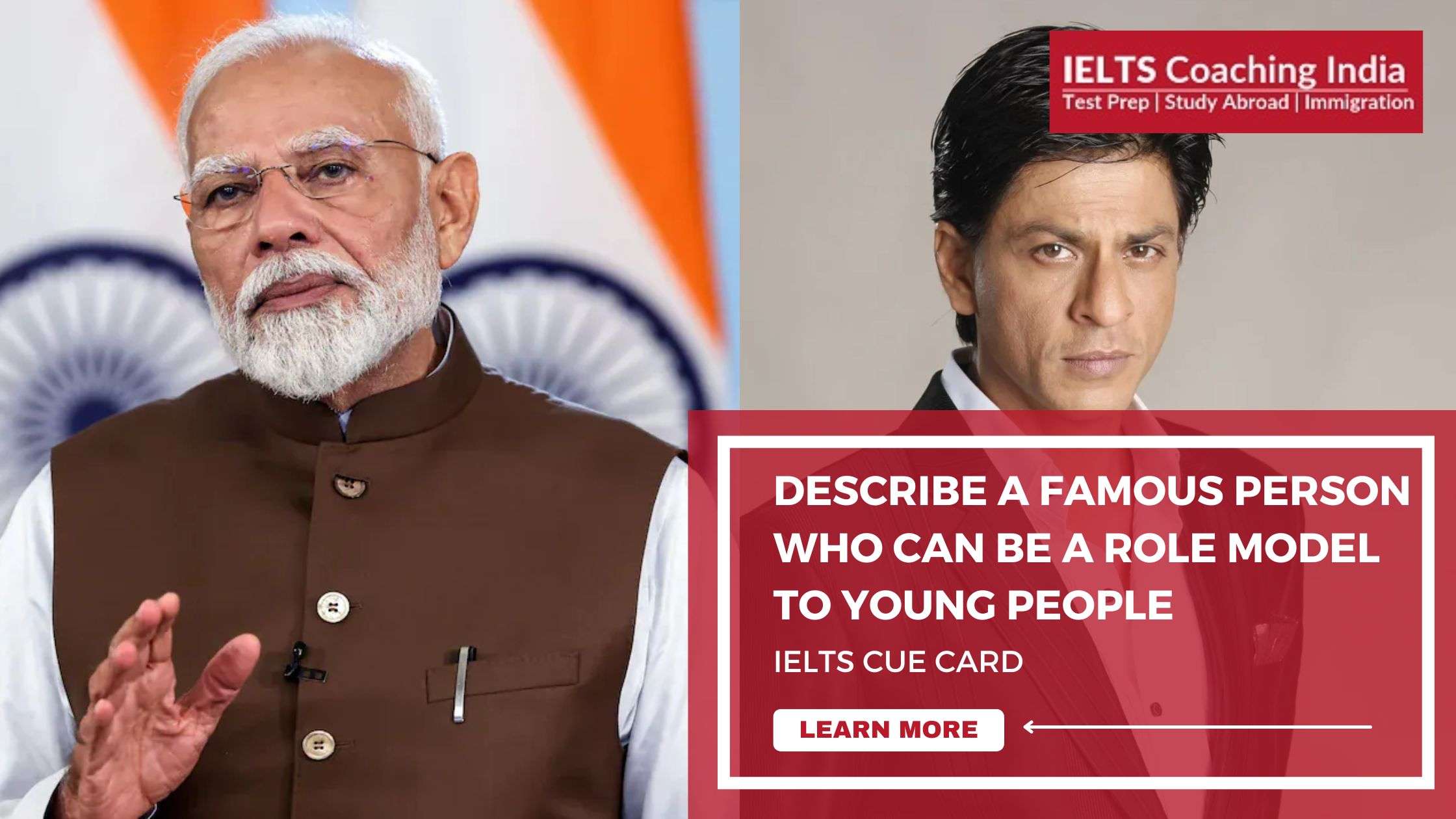 Read more about the article #104 DESCRIBE A FAMOUS PERSON WHO CAN BE A ROLE MODEL TO YOUNG PEOPLE