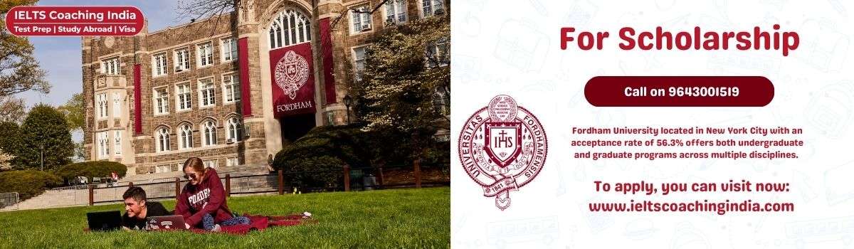 FULLY FUNDED SCHOLARSHIPS IN USA FOR INTERNATIONAL STUDENTS 2024 | 19._Fordham University