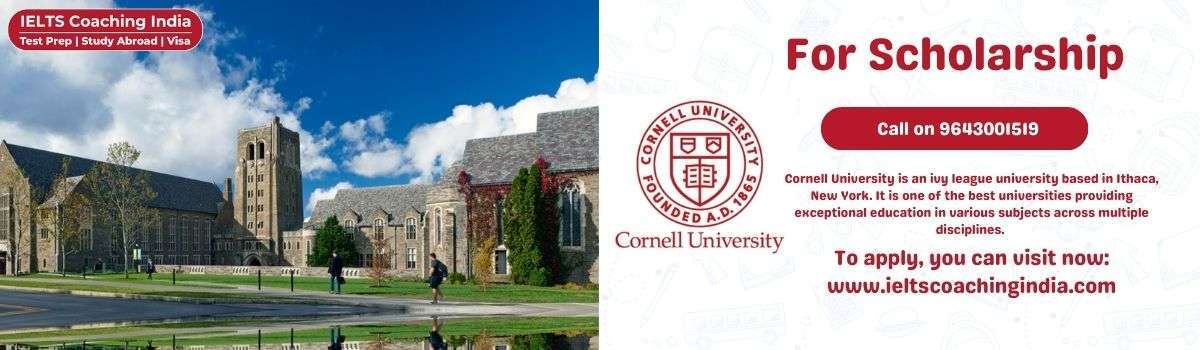 FULLY FUNDED SCHOLARSHIPS IN USA FOR INTERNATIONAL STUDENTS 2024 | Cornell University