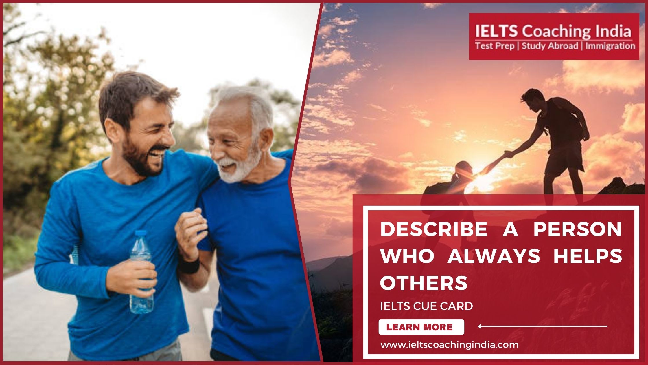 You are currently viewing #193 DESCRIBE A PERSON WHO ALWAYS HELPS OTHERS