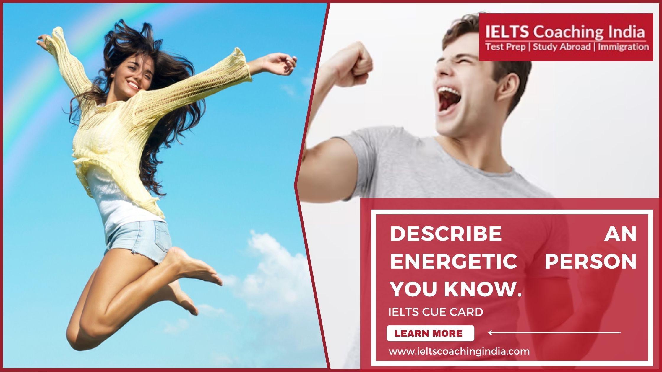 DESCRIBE AN ENERGETIC PERSON THAT YOU KNOW.