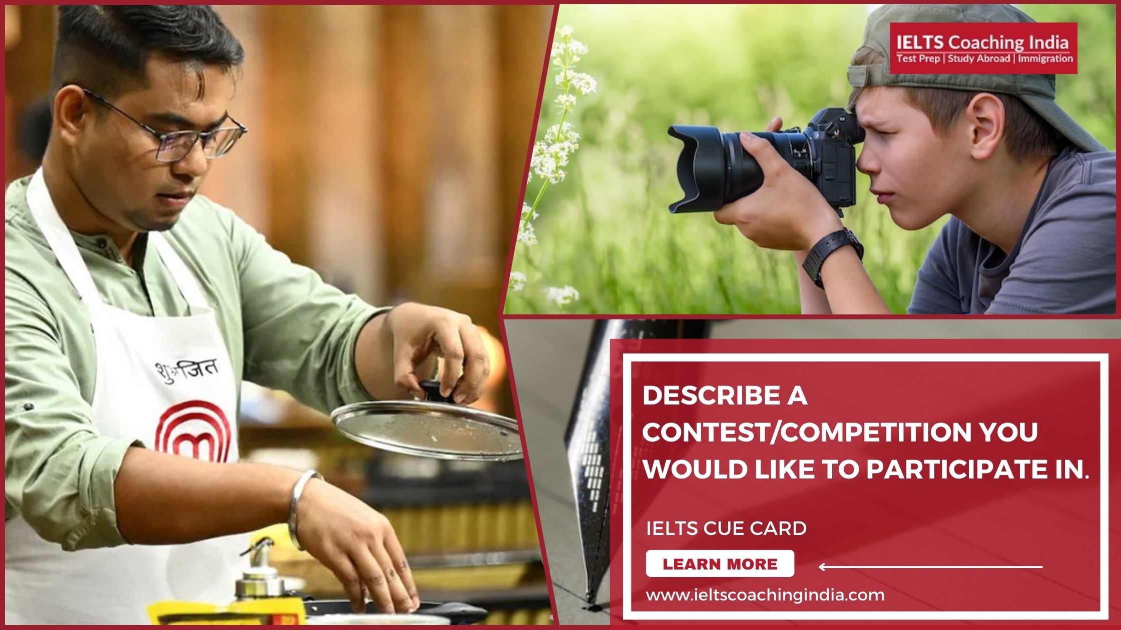 Describe a competition you would like to participate in. | IELTS Cue Card