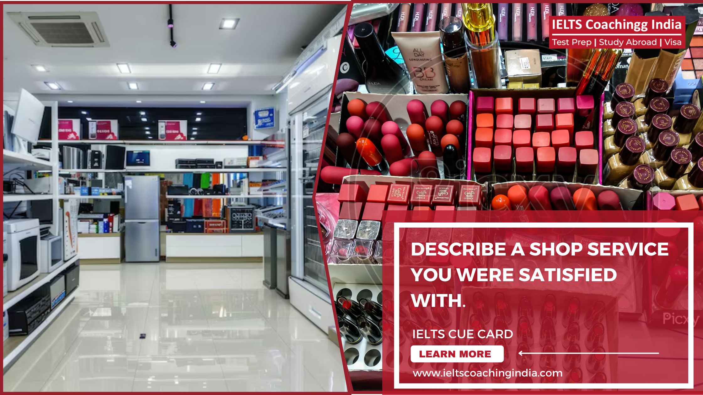 Describe a shop service you were satisfied with. | IELTS Cue Card